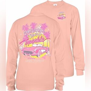 NWT Simply Southern Sparkly Long Sleeve Tee